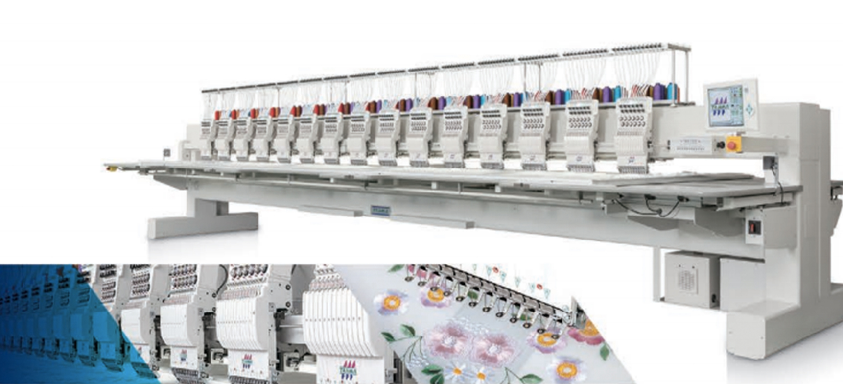 Tajima embroidery machines for quality customization